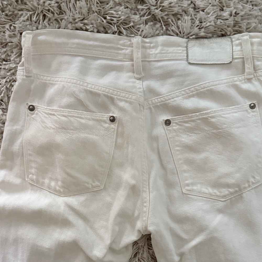 Ralph Lauren White Straight Leg Jeans - Picture 6 of 7